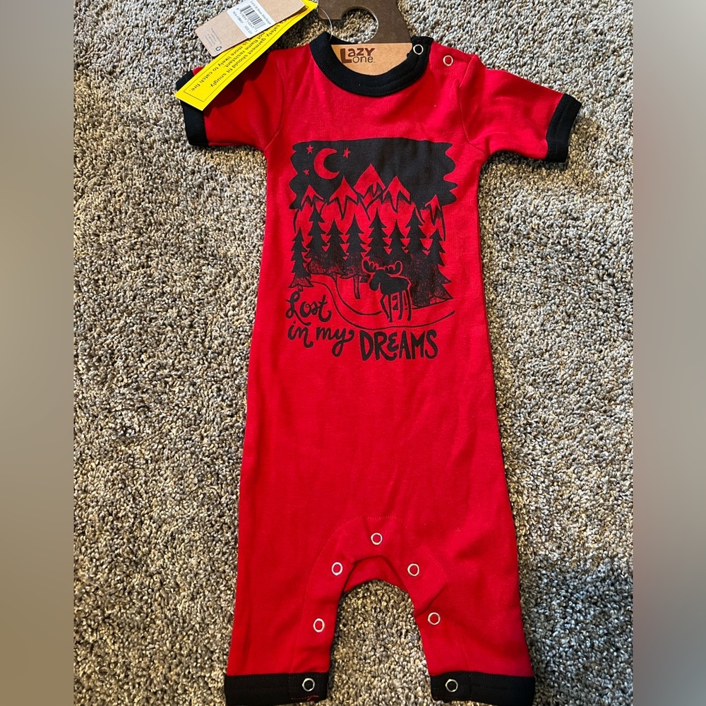 NWT Lazy One Baby One Piece Size 12 months